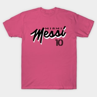 Inter Miami Messi Football Design T-Shirt